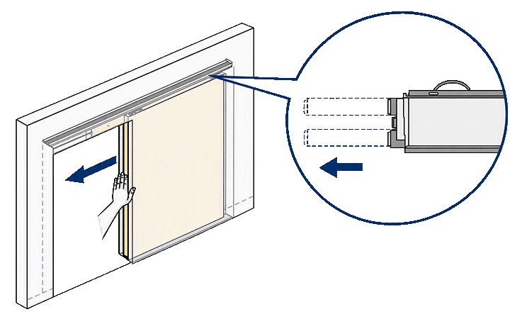 Luxeslide Pocket 100 NK & SK: Ideaal voor In-de-Wand Toepassingen
